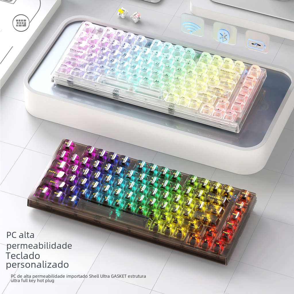 New Alliance X75 Wireless Mechanical Keyboard RGB