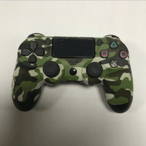 Vibrating Wired Game Controller for PS4 - Camouflage