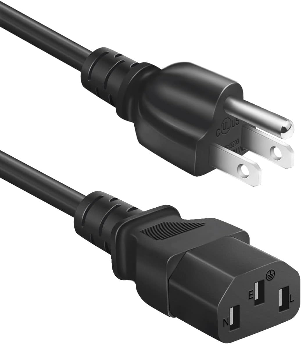 TV Power Cord Replacement for Vizio D/E/M Series LED Smart TV 3 Prong AC Cable 3 Ft